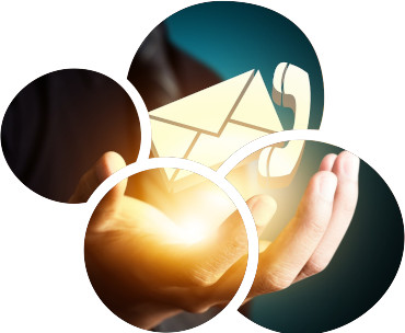 Contact par mail et téléphone